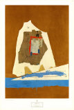 Collage de Cambridge, 1963 Lámina por Robert Motherwell Collage de Cambridge, 1963 Lámina por Robert Motherwell