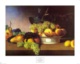 Nature morte avec fruits Posters par James Peale