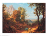 Midday, 1829 Pôsters por Johann Martin Von Rohden