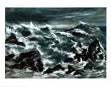 Stormy Waters Posters by Anna Cohran