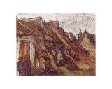 Farmhouses Reprodukcje autor Vincent van Gogh