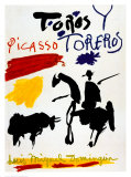 Pablo Picasso - Bull with Bullfighter Plakát