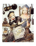 In the Kitchen Prints by Tsuguharu Foujita