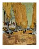 Allee des Alyscamps Prints by Vincent van Gogh