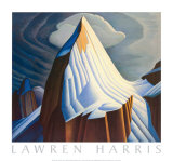 Mount Lefroy Posters by Lawren S. Harris
