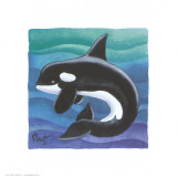 Nuestra amiga la orca Láminas por Paul Brent