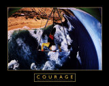 Courage: Hang Glider Poster von H. Armstrong Roberts
