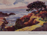 Chemin en bord de mer Affiches par William Hannum