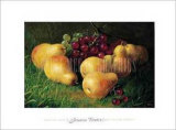 Pears and Grapes Prints by Jenness Cortez