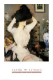 The Black Hat Plakat av Frank Weston Benson