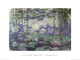 Nympheas Kunstdrucke von Claude Monet