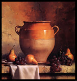 Confit Jar with Pears & Grapes Láminas por Loran Speck Confit Jar with Pears & Grapes Láminas por Loran Speck