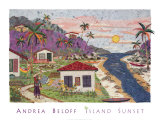 Island Sunset Posters por Andrea Beloff Island Sunset Posters por Andrea Beloff