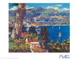 Den franske riviera Kunst av Pierre Bittar Den franske riviera Kunst av Pierre Bittar