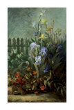 Flower Garden Plakater av Marthe Elisabeth Barbaud-Koch