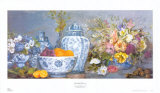 China Blue White Prints by Clarice Smith China Blue White Prints by Clarice Smith