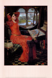 La dama de Shalott, ca. 1916 Pósters por John William Waterhouse