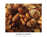 Bread Print by Le Scanff & Mayer 