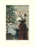 The Christmas Tree Prints by John Whetten Ehninger