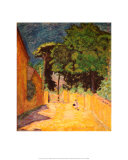Ruelle à Vernonmet Affiches par Pierre Bonnard