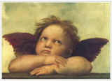 Sistine Madonna Detail Posters par Raphael 