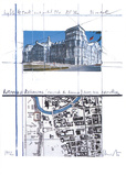 Wrapped Reichstag Project for Berlin 2 Affiches par Christo 