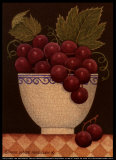 Taza de uvas Láminas por Diane Pedersen