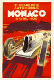 Monaco Grand Prix, 1930 Collectable Print by Robert Falcucci Monaco Grand Prix, 1930 Collectable Print by Robert Falcucci