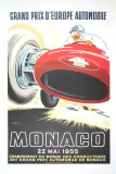 Monaco Grand Prix, 1955 Collectable Print