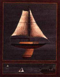 Pond Yacht I Poster by Susan Clickner