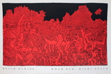 Wham Bam Miami Beach Posters by Keith Haring