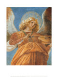 Angel with Violin Poster af Melozzo da Forlí Angel with Violin Poster af Melozzo da Forlí