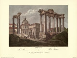 Le Forum romain Affiches par Alessandro Antonelli