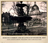 Boston Common and Bulfin Posters by Edward J. Coburn