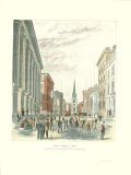 Wall Street 1886 Prints by William B. Austin