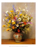 My Mother's Bouquet Posters by Marcel Dyf