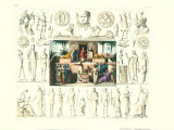 Egyptian Scene I Art by G. Heck