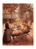 Carro de flores Láminas por Victor Gabriel Gilbert Carro de flores Láminas por Victor Gabriel Gilbert