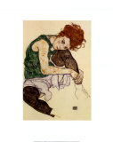 The Artist's Wife Posters by Egon Schiele