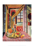 Interior with Phonograph Affiches van Henri Matisse