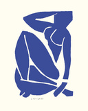 Nu bleu III Affiches par Henri Matisse