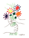 Petite Fleurs Prints by Pablo Picasso