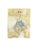 Bailarines de Cambodia Pósters por Auguste Rodin