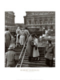 Opera Kiss Posters por Robert Doisneau