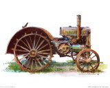 Antico trattore John Deere Poster di Sharon Pedersen Antico trattore John Deere Poster di Sharon Pedersen