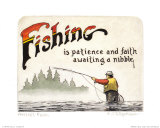 Fishing, Angler's Faith Prints by Geof Markovich