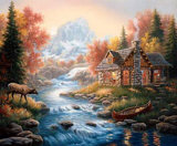 Cauce del río (tamaño reducido) Pósters por Judith Gibson