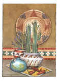 Earth's Treasures I Print by Susan Schumacher