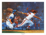 Knocking 'Em Home Prints by Bill Vanderdasson