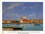 Venice/santa Maria Della Salute From... Poster by Eugène Boudin Venice/santa Maria Della Salute From... Poster by Eugène Boudin